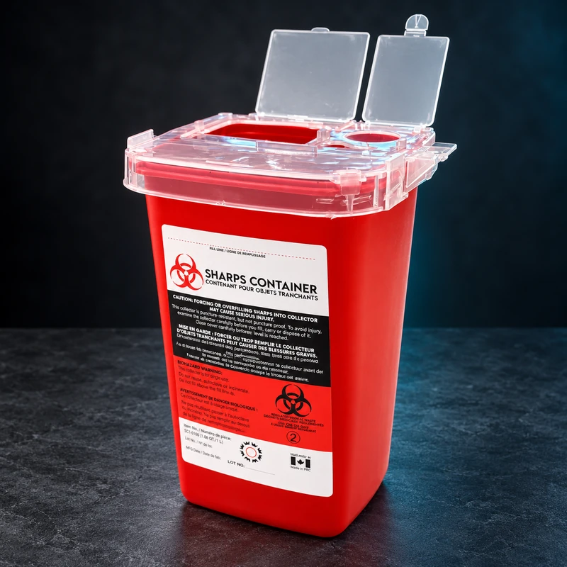 1 L Sharps Container